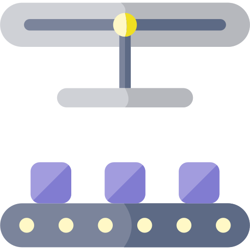 Conveyor Generic color fill icon