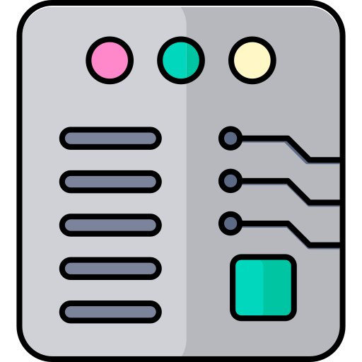 panel de control Generic color lineal-color icono