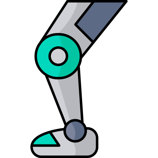 Robotic leg Generic color lineal-color icon