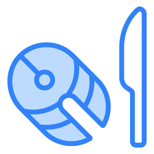 stukje vis Generic Blue icoon