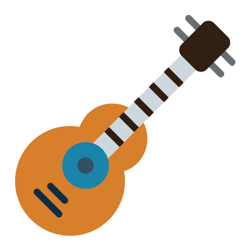 gitara Generic Flat ikona