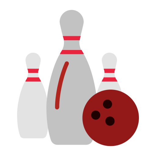 bowling kegel Generic Flat icoon