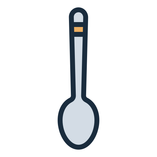 Teaspoon Generic Outline Color icon