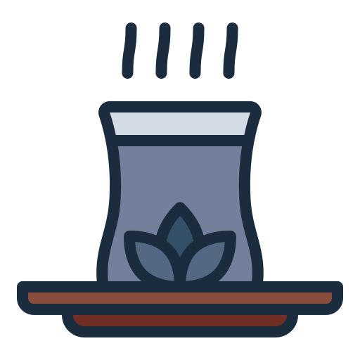 Black tea Generic Outline Color icon