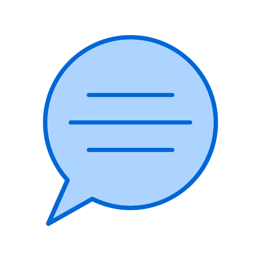 plaudern Generic Blue icon