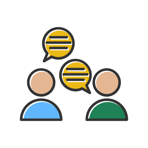 대화 Generic Color Omission icon