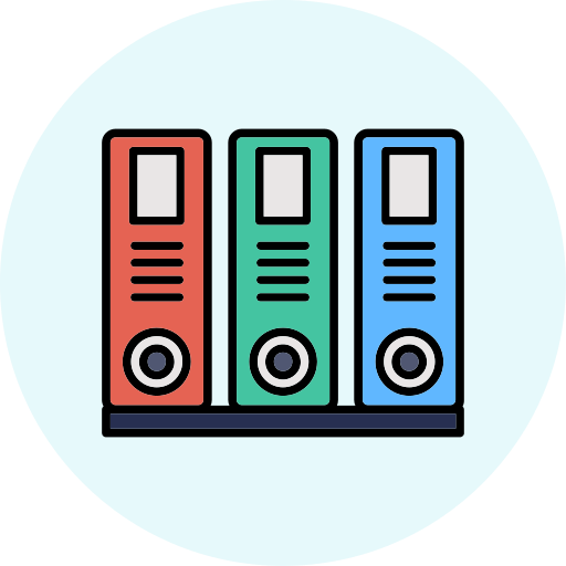 Archive Generic Outline Color icon