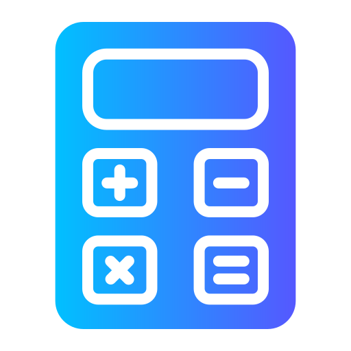 Scientific calculator Generic Flat Gradient icon