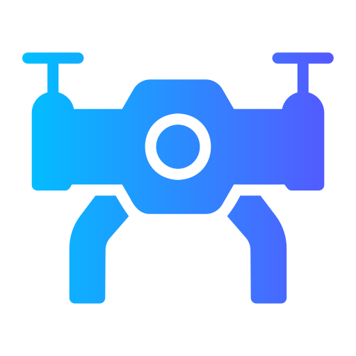drone Generic Flat Gradient icona