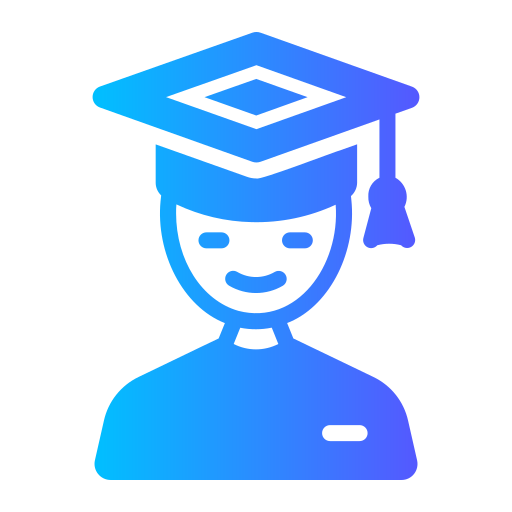 Student Generic Flat Gradient icon