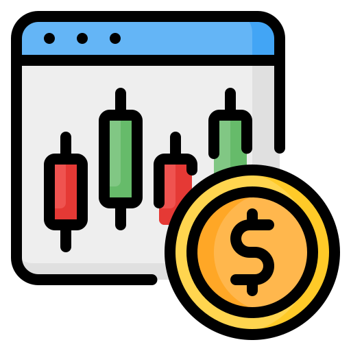 Stock market Generic Outline Color icon