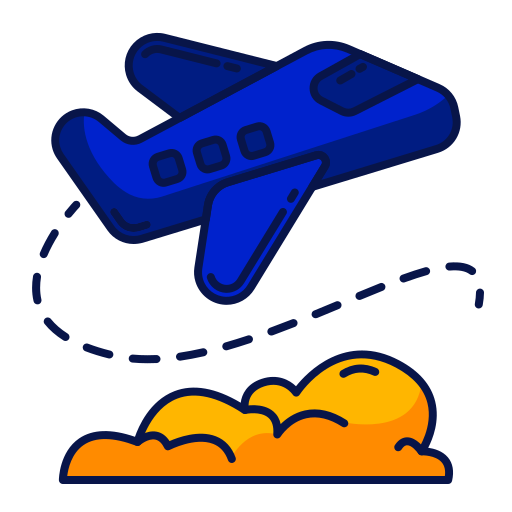 samolot Generic Outline Color ikona