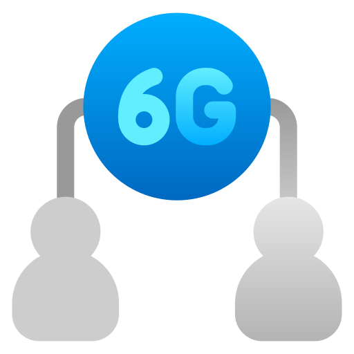 6g Generic Flat Gradient icon