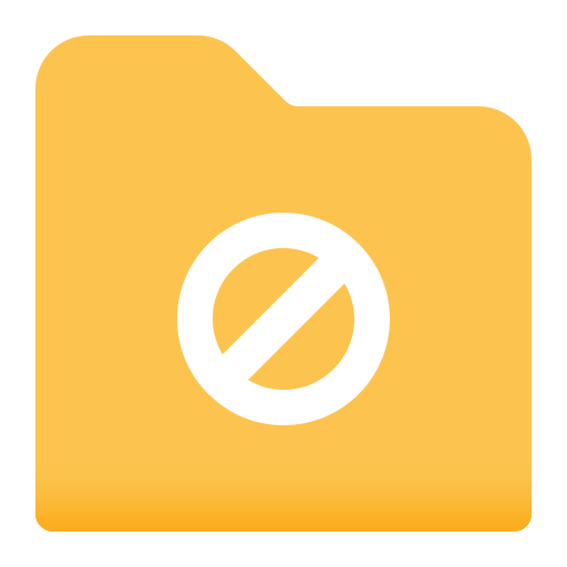 obstruido Generic Flat icono
