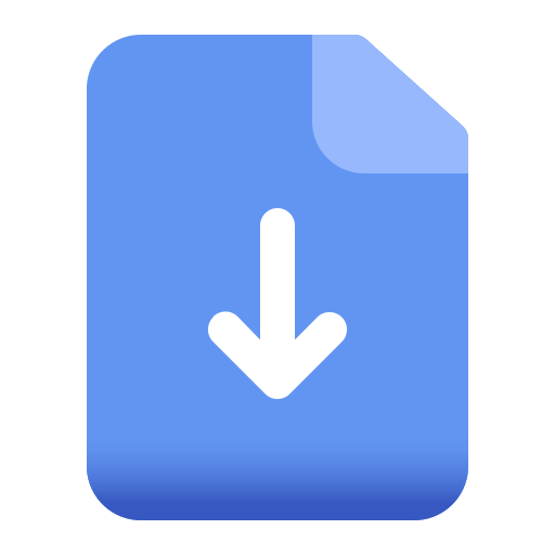 Загрузка файла Generic Flat иконка