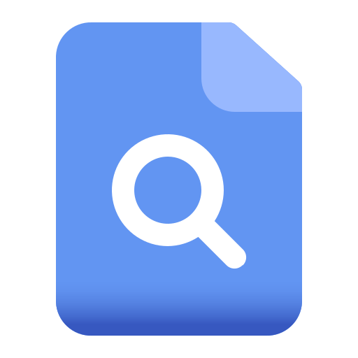 ファイルの検索 Generic Flat icon