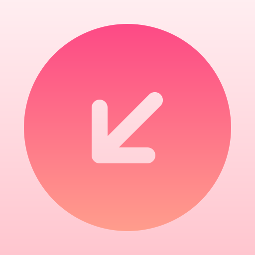 下矢印 Generic Flat Gradient icon