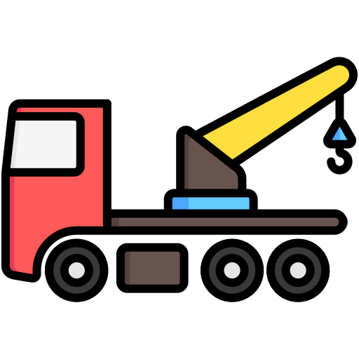 caminhão de reboque Generic Outline Color Ícone