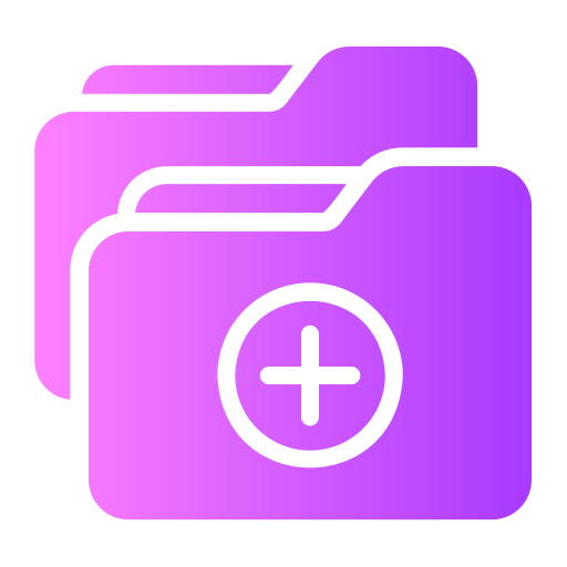 Add folder Generic Flat Gradient icon