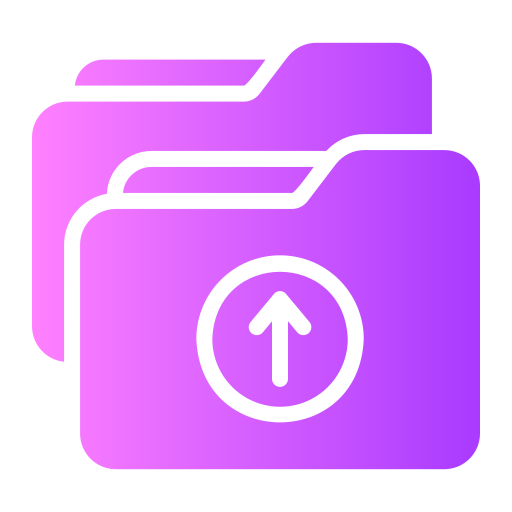 uploaden Generic Flat Gradient icoon