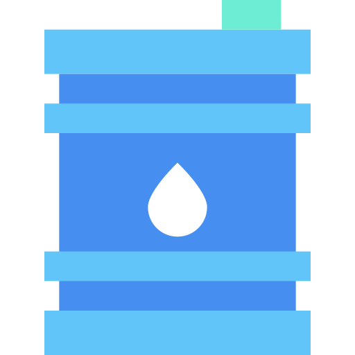 barril de petroleo Generic Blue icono