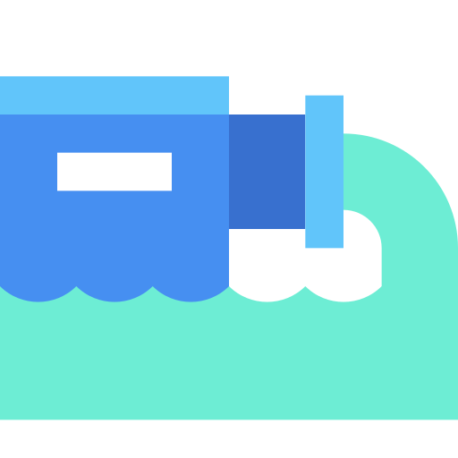 Waste Water Generic Blue icon