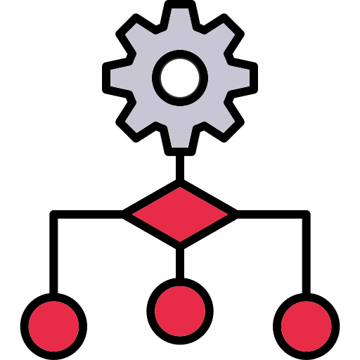Algorithm Generic Outline Color icon