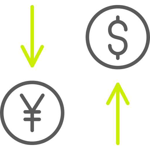 Exchange rate Generic Outline Color icon