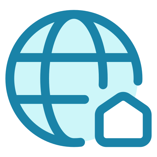 real estate Generic Blue icon