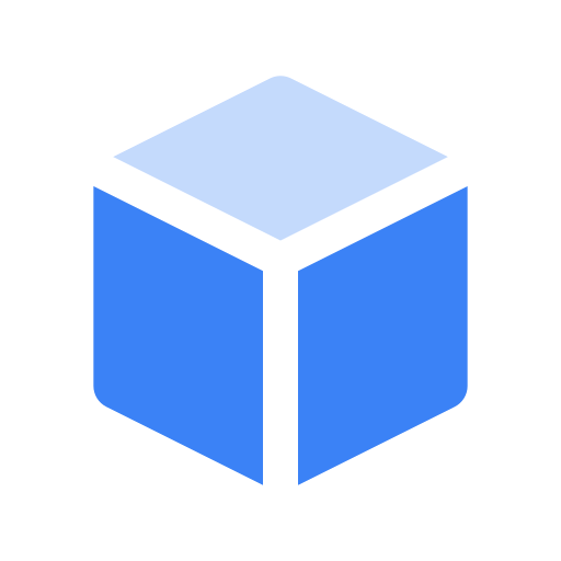 cubo Generic Blue Ícone