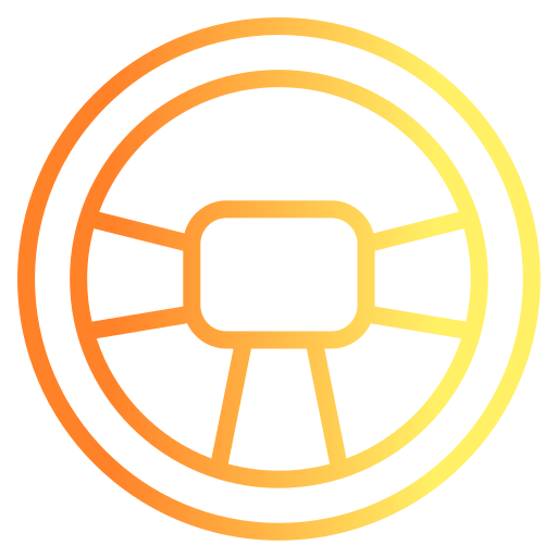 Steering Wheel Generic Gradient icon