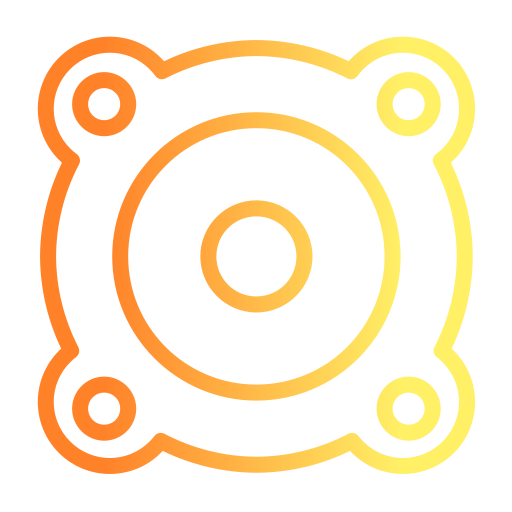 woofer Generic Gradient icon