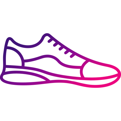 zapatos para correr Generic Gradient icono