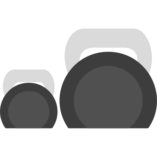 kettlebell Generic Grey ikona