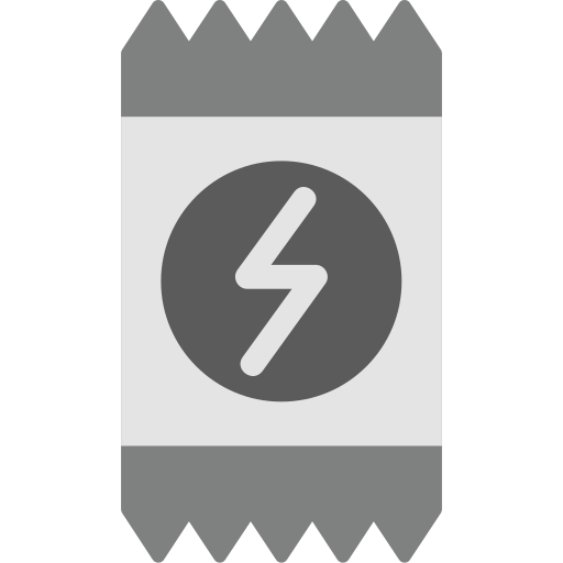 baton energetyczny Generic Grey ikona