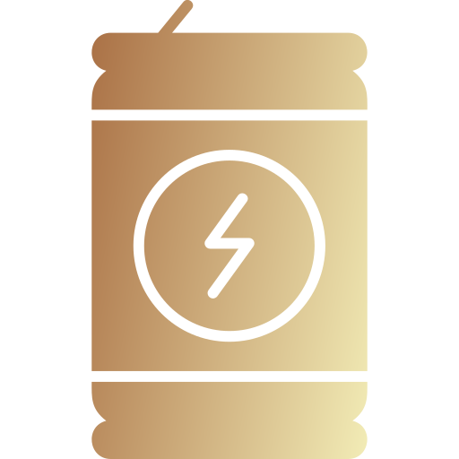 energiedrank Generic Flat Gradient icoon