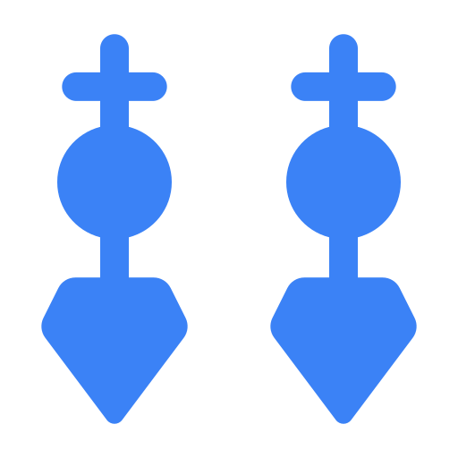 ohrringe Generic Blue icon