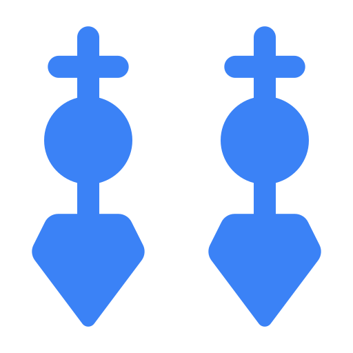 Earrings Generic Blue icon