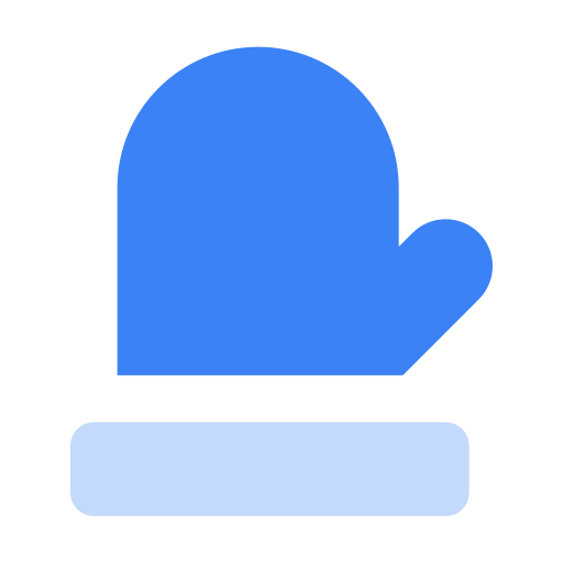 guante Generic Blue icono