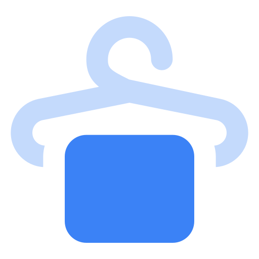 ハンガー Generic Blue icon
