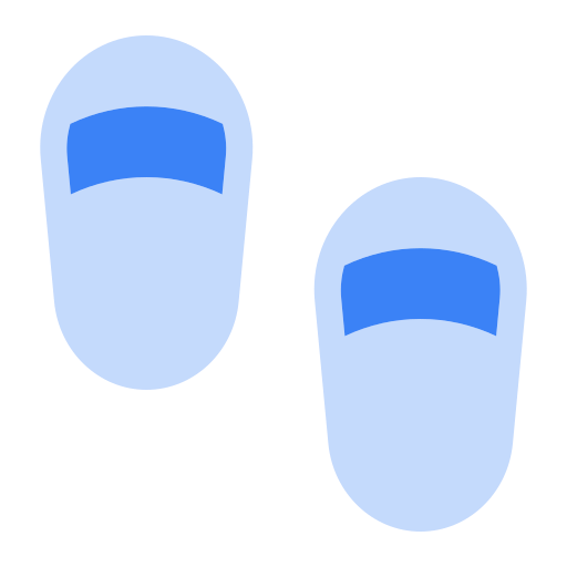 hausschuhe Generic Blue icon
