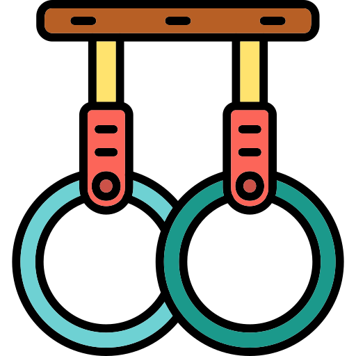 Gymnastic Generic Outline Color icon