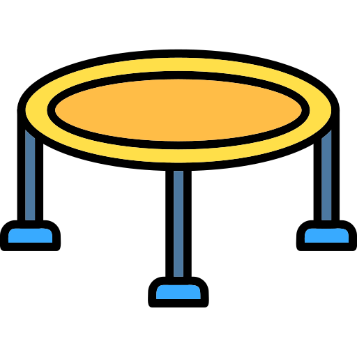 Trampoline Generic Outline Color icon