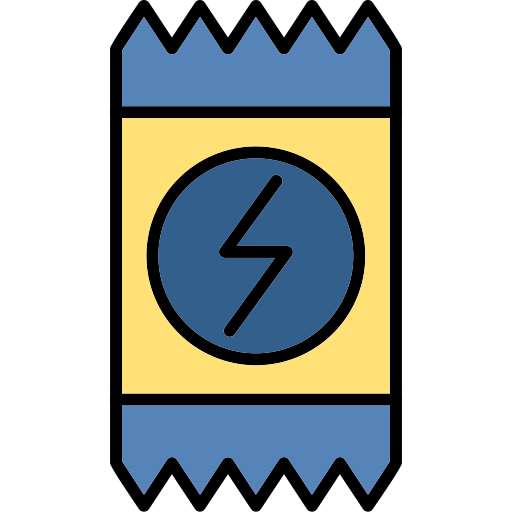 baton energetyczny Generic Outline Color ikona