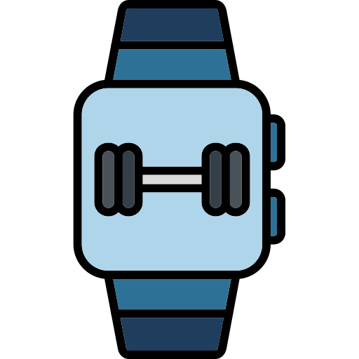 reloj inteligente Generic Outline Color icono