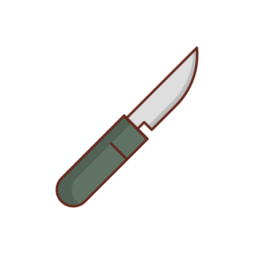 faca Generic Outline Color Ícone