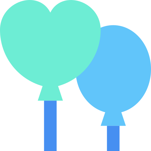 balão Generic Blue Ícone