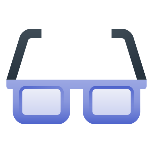okular przeciwsłoneczny Generic Flat Gradient ikona