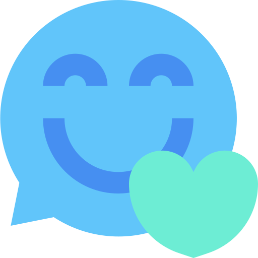 ハッピー Generic Blue icon