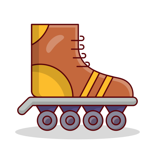 Rollerskate Generic Outline Color icon